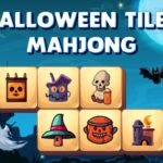 Halloween-Fliesen-Mahjong