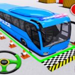 Polizeibus-Parkplatz – Simulation